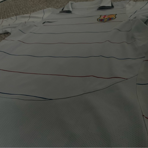 2003/2004 FC Barcelona Away Jersey ( Ronaldinho #10) Size XL - USED - Picture 3 of 10